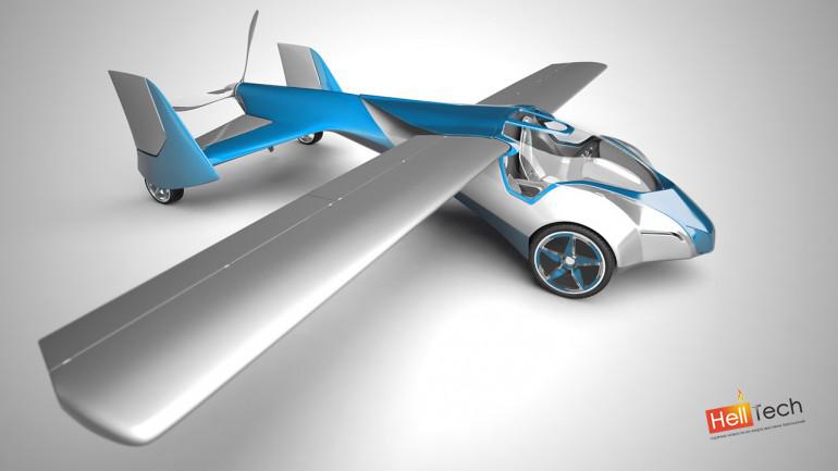 Первый запуск прототипа летающего автомобиля от Стефана Клейна